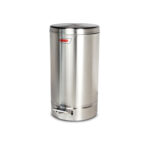 Basurero 22L de Tapa y Pedal Acero Inox 304