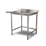Mesón De Salida A Máquina Lavavajilla 140cm - Oppici - Acero Inox 304 -  A Pedido