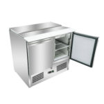 Salsera Refrigerada 90cm con Tapa Full Inox 304