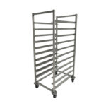 Carro Bandejero, 12 Bandejas Inox. (requiere armado)