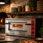 Horno Pizzero Italiano a gas para 4 Pizzas de 30cm