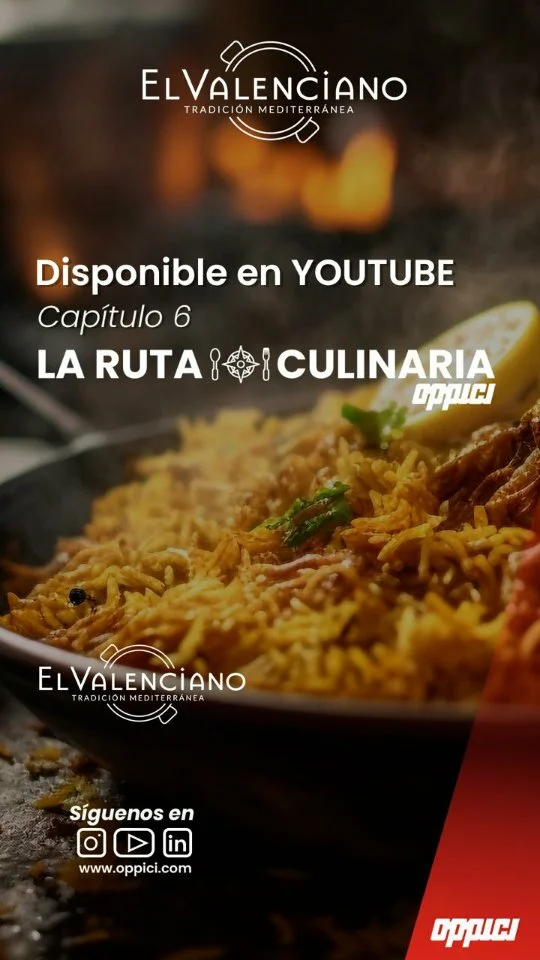 🎬 Capítulo 6: El Valenciano – Sabor que cruza océanos.
En este nuevo episodio de La Ruta Culinaria de Oppici, nos sumergimos en la esencia de la cocina española en pleno corazón de Santiago, en el vibrante espacio del MUT.

✨ En El Valenciano, cada plato cuenta una historia. Desde la clásica paella cocinada con maestría, hasta tapas que despiertan los sentidos y vinos que maridan con perfección, este lugar es una verdadera embajada del sabor mediterráneo.

🍷 Platos pensados con detalle, un ambiente que invita a quedarse y un equipo apasionado por su oficio. Todo preparado con el respaldo del mejor equipamiento gastronómico, porque cuando la cocina es de alto nivel, las herramientas también deben serlo.

🔪 En Oppici creemos que la buena gastronomía comienza en la cocina. Y este capítulo lo demuestra.

👉 Descubre cada rincón, cada técnica y cada sabor que hace de El Valenciano una experiencia inolvidable. LINK capítulo completo en la BIO.

No olvides seguirnos para más rutas, más sabores y más inspiración gastronómica.

#LaRutaCulinariaOppici #OppiciGastronomía #ElValenciano #MUT #GastronomíaEspañola #PaellaPerfecta #TapasConEstilo #FoodExperience #CocinaProfesional #EquipamientoGastronómico #OppiciExperience #InnovaciónGastronómica #ChefLife #FoodLoversChile