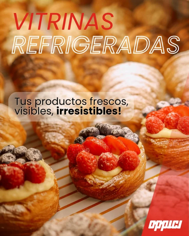 🎂🧀 Las vitrinas refrigeradas Oppici no solo conservan: realzan.

Diseñadas para mantener intactos los sabores, colores y texturas de productos delicados como pasteles, postres, quesos finos y preparaciones listas para servir.

💡 Gracias a su iluminación estratégica y temperatura constante, cada pieza se ve y se siente tan irresistible como cuando fue creada.

🌡️ Conservan lo esencial: frescura, presentación y calidad, sin interrupciones.

Porque en la vitrina también se cocina la experiencia del cliente.

En Oppici, equipamos cocinas profesionales que cuidan hasta el último detalle.

Visítanos en Oppici.com y encontrarás más sobre refrigeración.

90 años entregando Calidad Inoxidable.

#Oppici #VitrinasRefrigeradas #GastronomíaProfesional #Pastelería #Quesos #EquipamientoGastronómico #CalidadOppici #CocinaConSentido