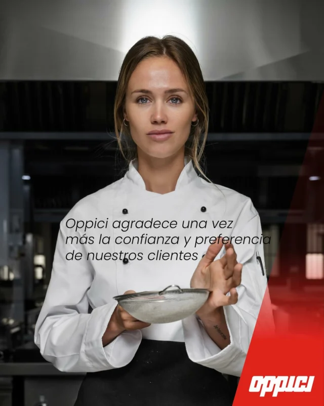 🌟 Gracias por confiar en Oppici

Estamos profundamente agradecidos por la oportunidad de equipar las cocinas donde nace la creatividad gastronómica. 🥘✨

Cada proyecto es una nueva receta de innovación, calidad y pasión por el arte culinario.

Gracias por dejarnos ser parte de su historia.
¡Sigamos cocinando grandes cosas juntos! 👩‍🍳👨‍🍳

#Oppici #CocinasProfesionales #Gastronomía #Innovación #Calidad #gracias